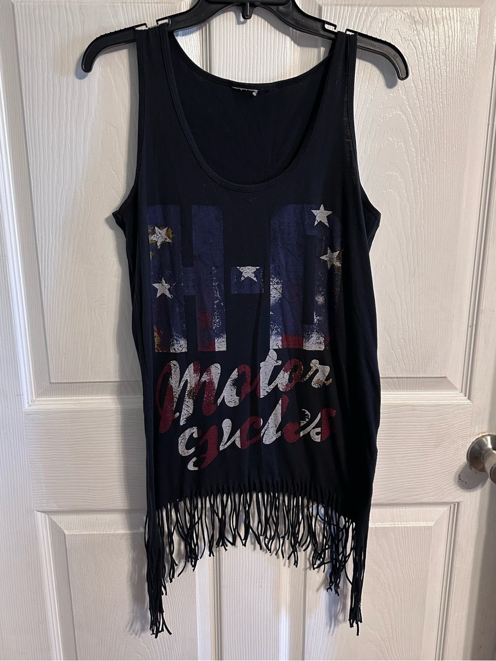 Harley Davidson Fringe Tank Americana